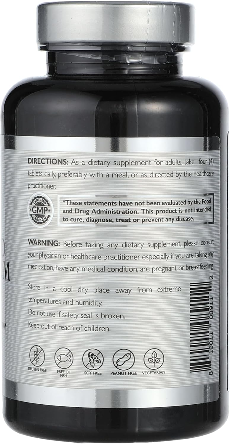 Radiant Platinum Chelated Magnesium 400 MG – Support Nerve & Muscle Function x 90 Tablets - Image 2